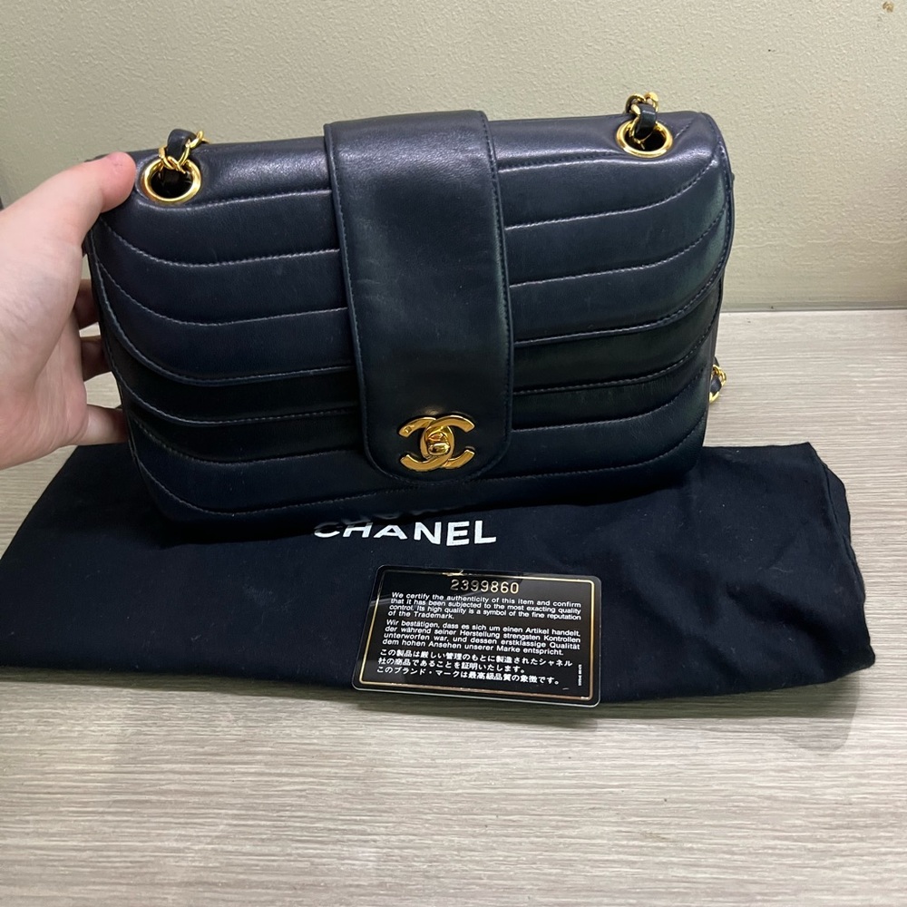 Vintage Chanel Mademoiselle Flap Bag